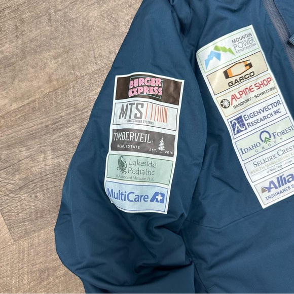 Patagonia Snow shot Jacket Grow Fit Size M (10) SARS Alpine Team 2022 - Picture 9 of 12